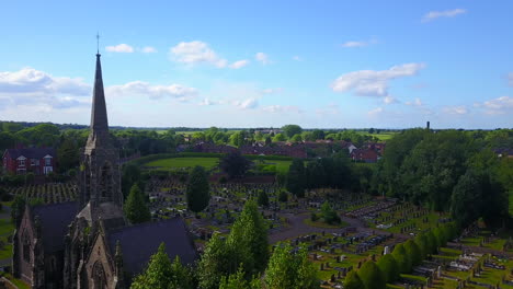 middlewich cheshire, cementerio, iglesia