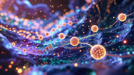 abstract neural network or data flow connections