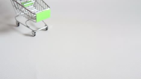 carrito de supermercado de juguete carrito de compras en miniatura con cámara fotográfica de juguete