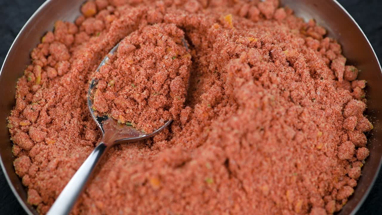 토마토 파우더를 회전 테이블에 (무로 loopable)