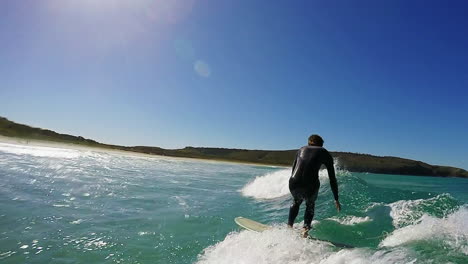 gopro surf seguir cámara longboard épica sydney wollongong surf australia surfeando la granja por taylor brant película