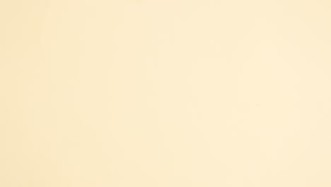 pascua pastel rosa y oro decoración aparecen en fondo amarillo brillante. detener la moción plana