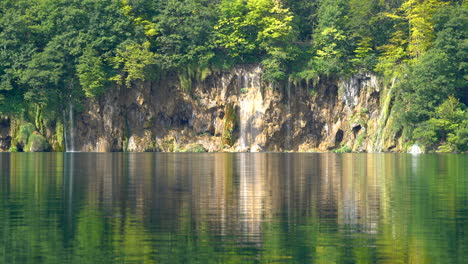 waterfall in plitvice lakes, croatia.