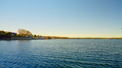 exploring oak island by boat in nova scotia. scenic coastal views, rich history, and mystery, as you cruise past legendary treasure sites and enjoy the island’s natural beauty from the water.