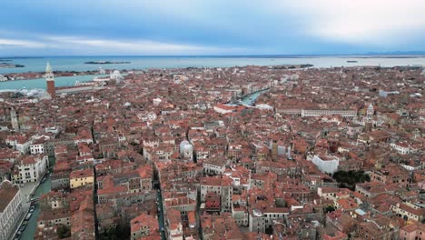 venice italy aerial drone footage