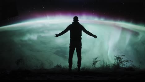 awe-inspiring northern lights display