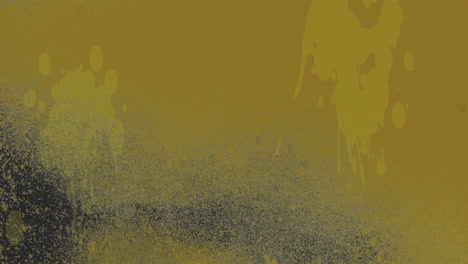 dark grunge texture with yellow splashes and noise effect