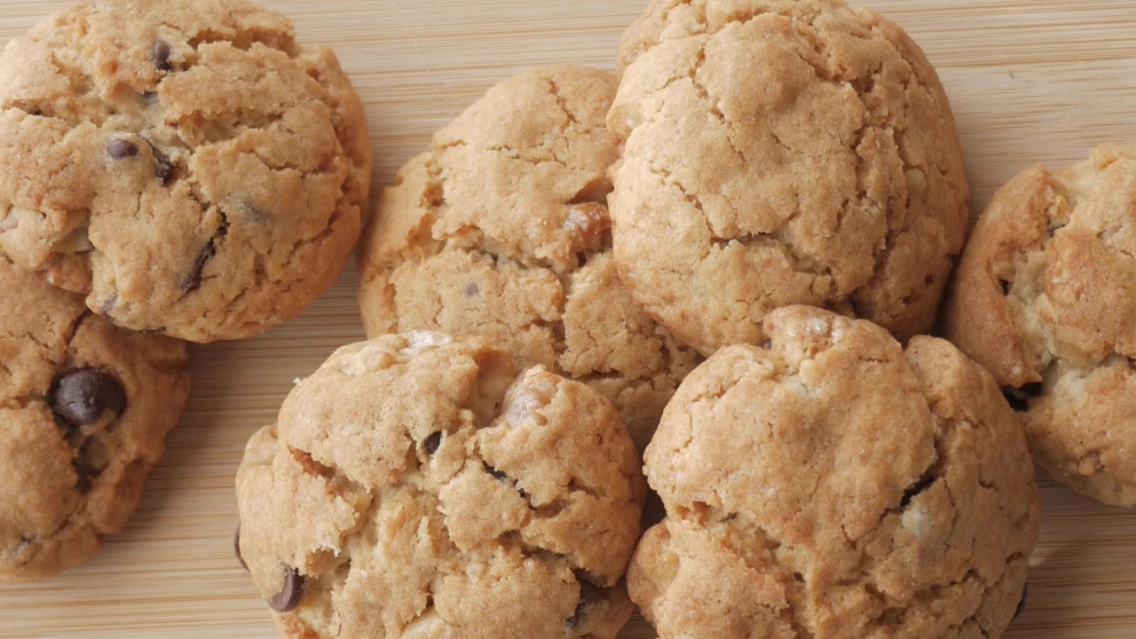 Close up shot of cookies