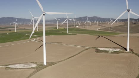 wind farm landscape view