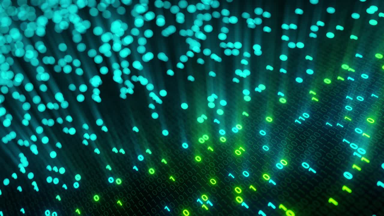 Futuristic data stream, Digital flow. Dynamic pattern with power rays and light.Data transferring. Information concept. Technology background.