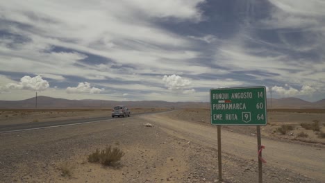 the road and the sky at crossroads