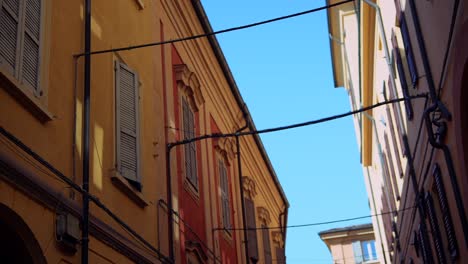 colorful european building facades