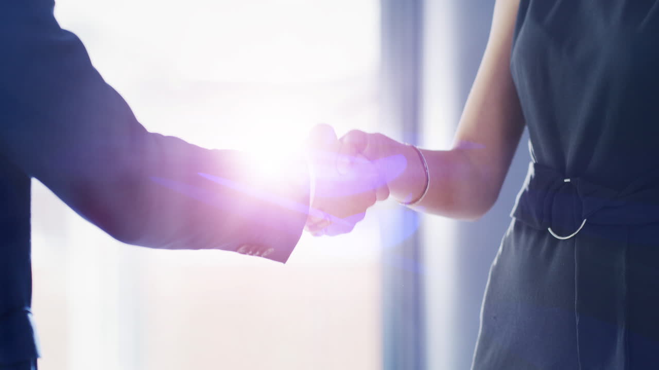 팀워크, 악수, 사업가