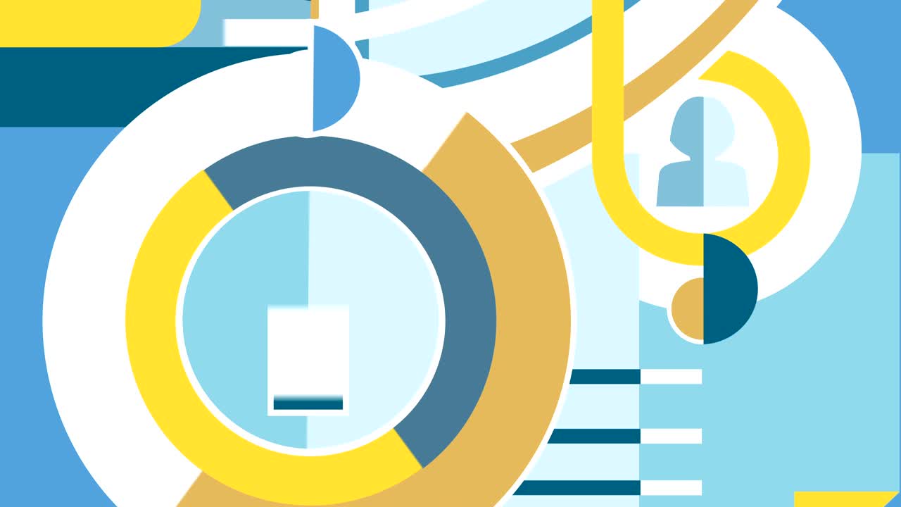 Animated office background