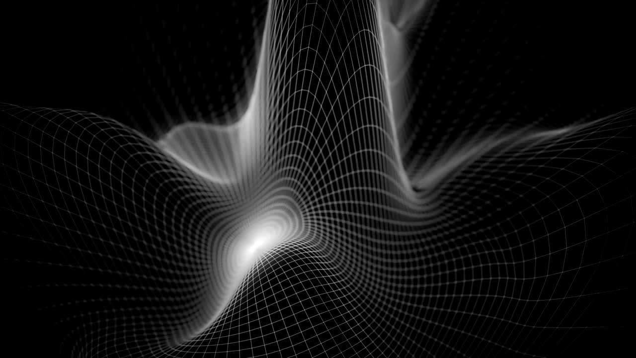 griglia astratta ondulata di 4k.