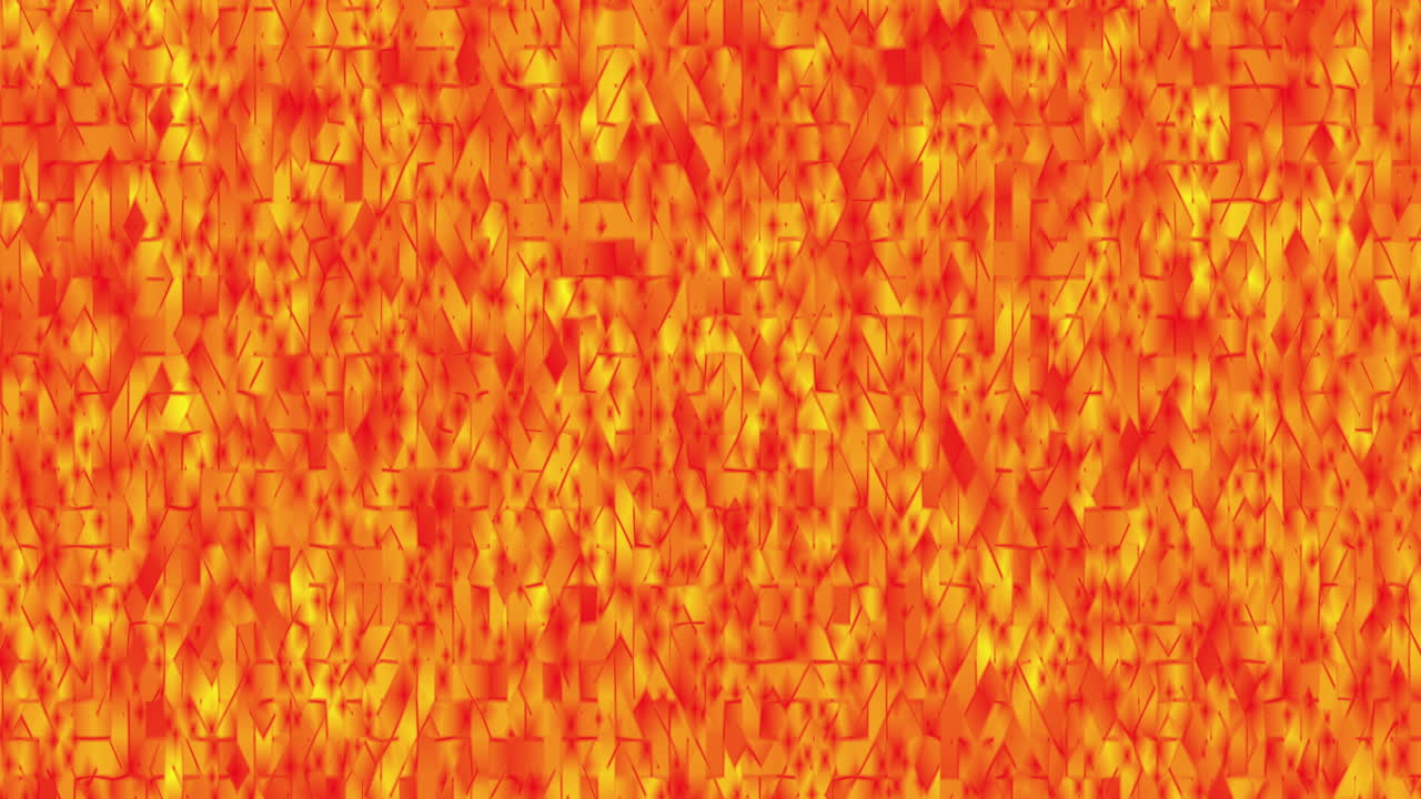 Abstract native american fire pattern, Seamless loop