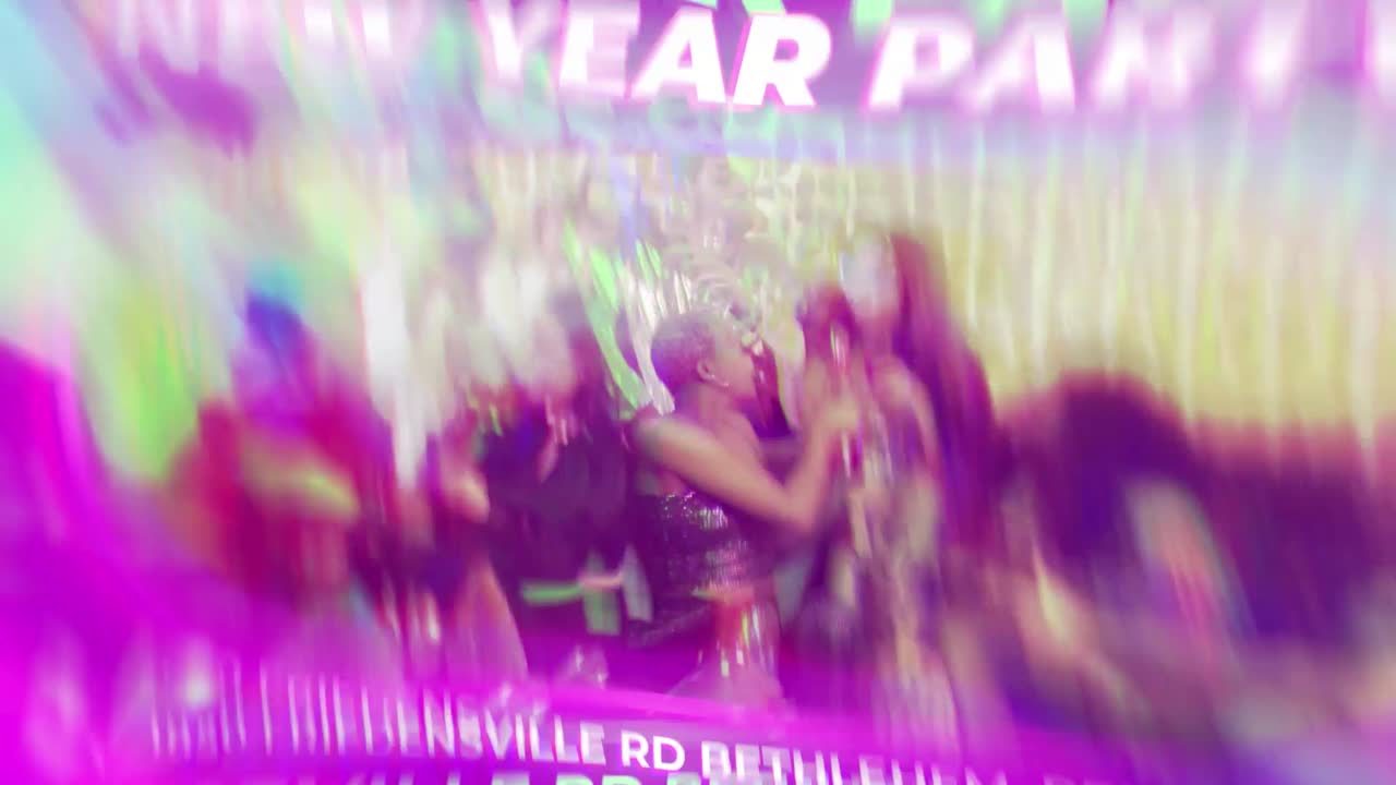 Vibrant Electronic Music Fest and New Year Party Event Promotion