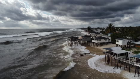 Coastal Damage from Storm