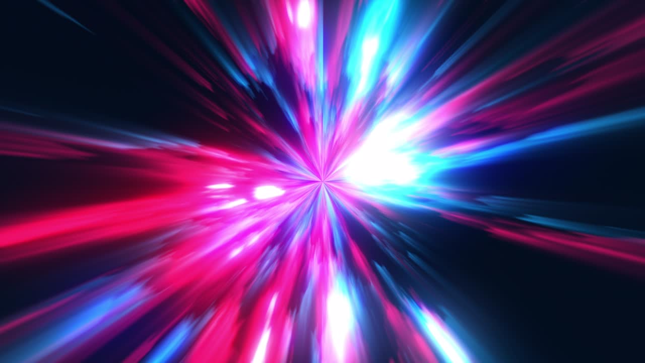 Seamless Loop Black Hole Gravity Suction Power Light Streaks Aura Speed line Background. Power Gravity Suction Galaxy Star Field in Space Background