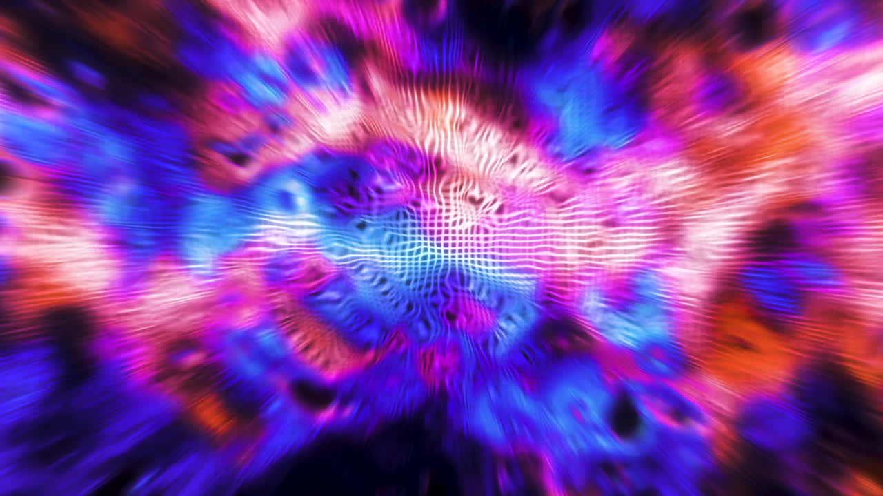 estallido psicodélico abstracto