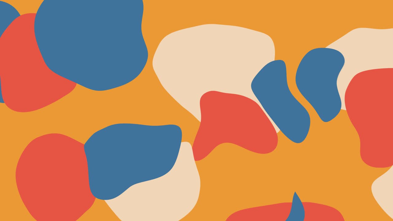 fondo dibujado a mano de color naranja pastel