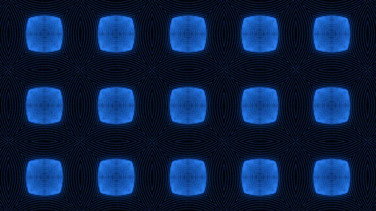 patrón de color azul diseño gótico animación gráficos de movimiento