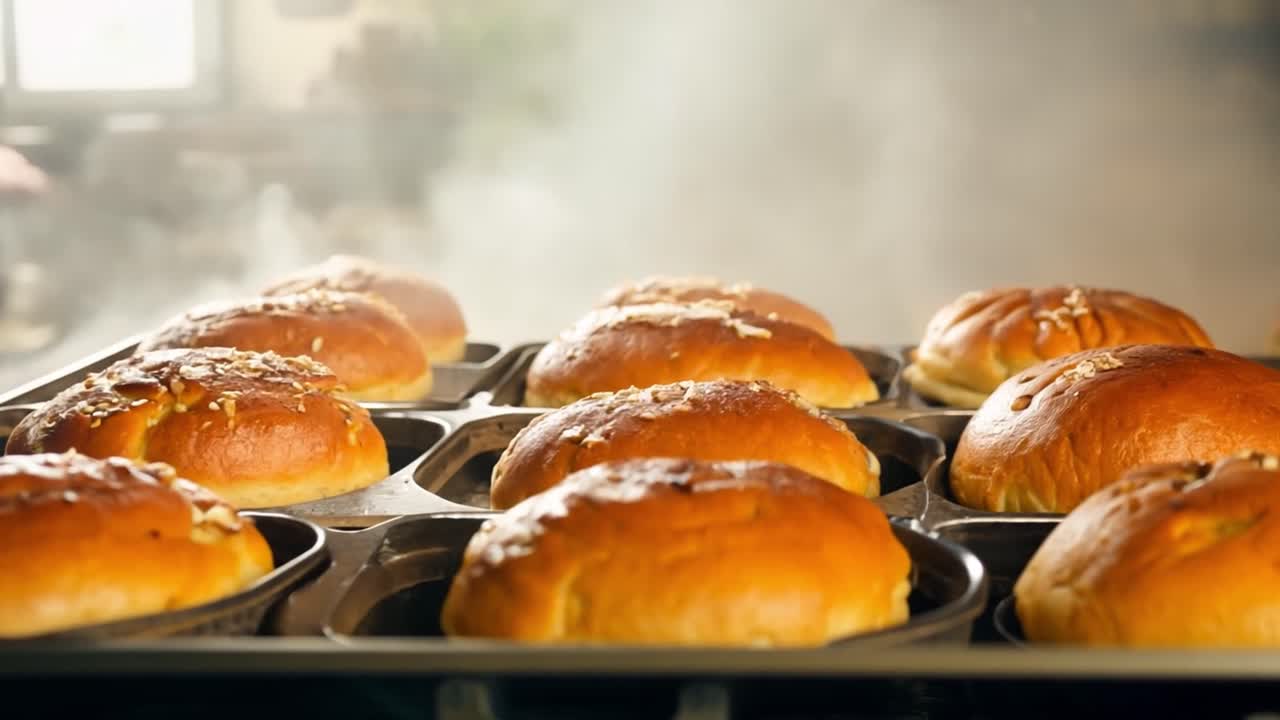 Freshly Baked Burger Buns