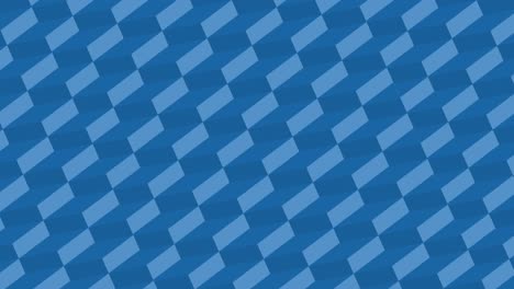 blue diagonal block pattern