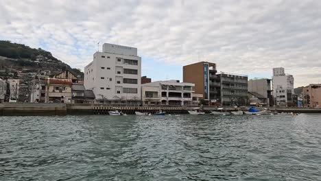 paisaje de onomichi suido, ciudad de onomichi, prefectura de hiroshima