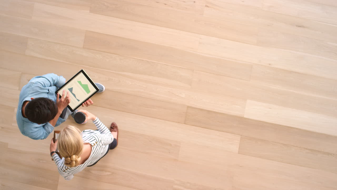 태블릿, 사람들과 계획을 위한 회의