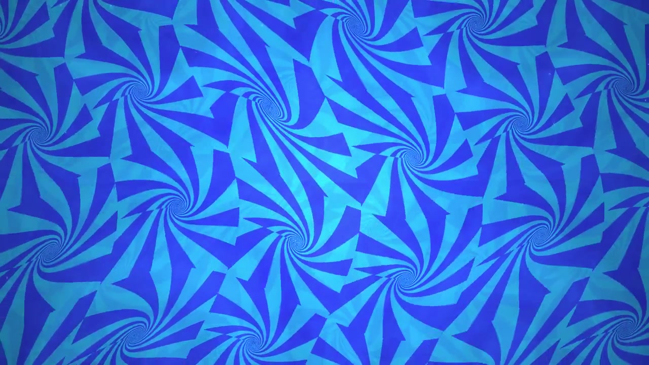 Abstract Blue Swirling Spiral Pattern Background