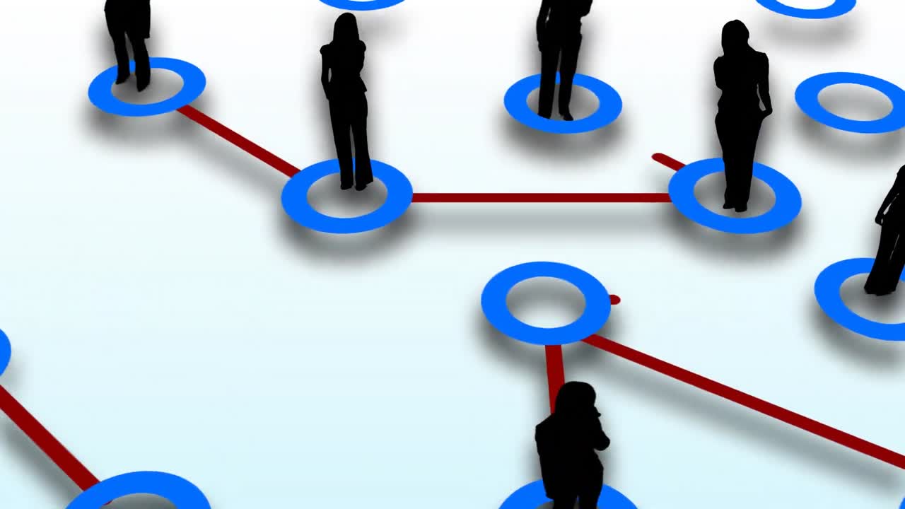 사람 네트워크 연결