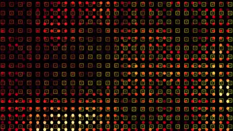 Animación-De-Manchas-Y-Formas-Verdes-Y-Rojas-Sobre-Fondo-Negro