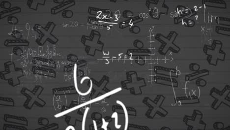 ecuaciones matemáticas contra símbolos matemáticos