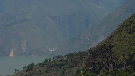 Drone-footage-of-Chinese-Yunnan-mountain-rural-village-scenery