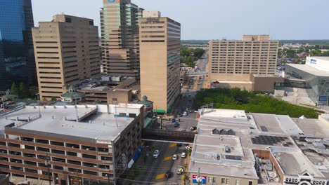 hilton lexington hotel and central bank building near rupp arena in downtown lexington