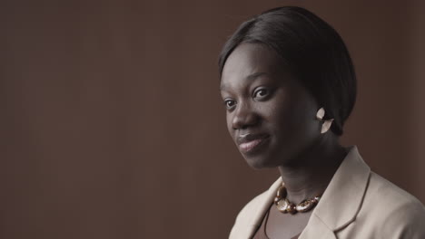 portrait of a black businesswoman