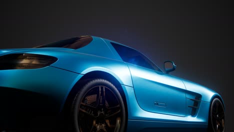 luxury-sport-car-in-dark-studio-with-bright-lights