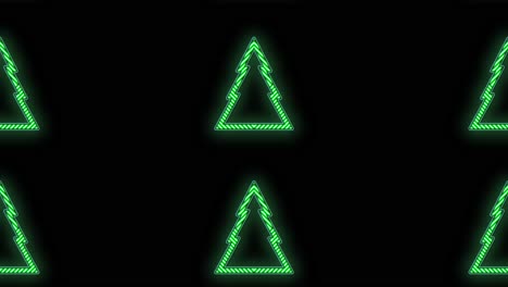 Neon-green-Christmas-trees-pattern