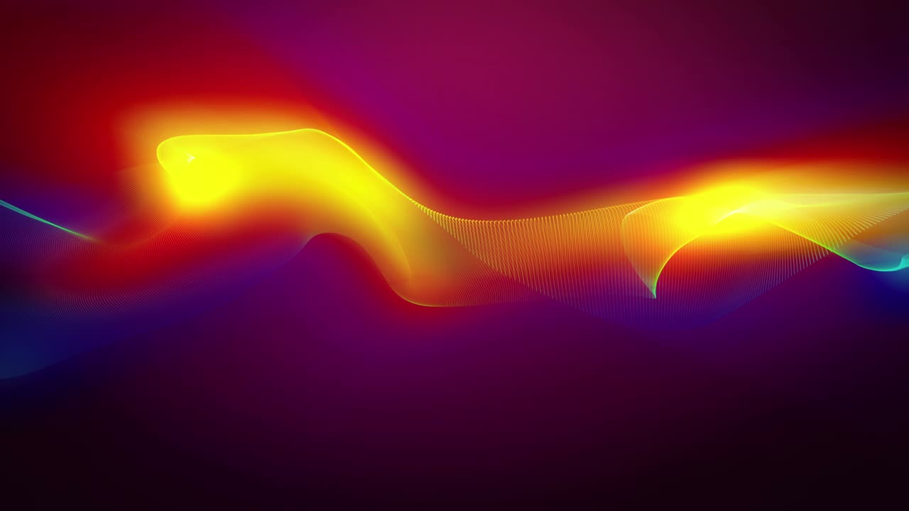 fondo de onda de línea abstracta 4k