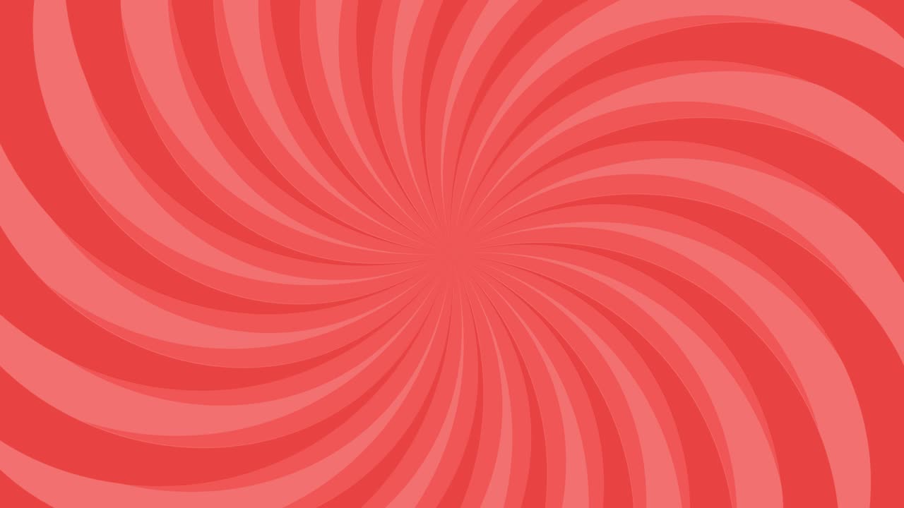 파동하고 회전하는 빨간색 농도 선과 효과 배경으로 루프 애니메이션