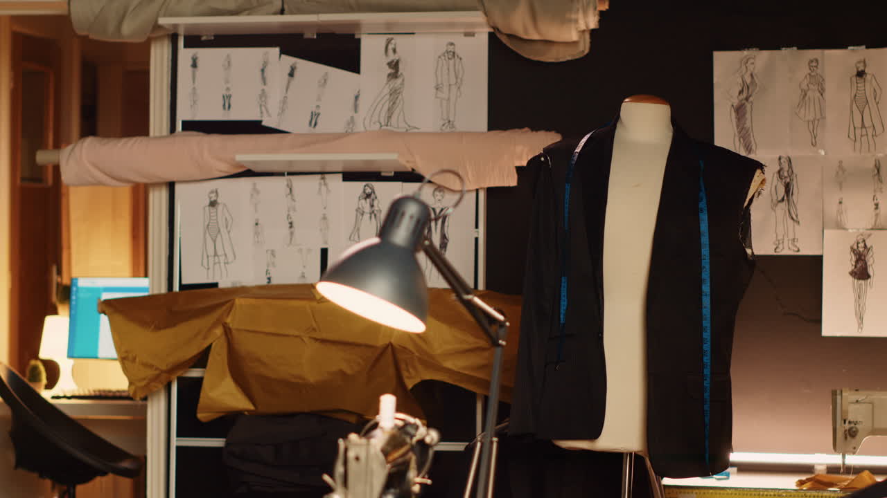 maniquí industrial y dibujos