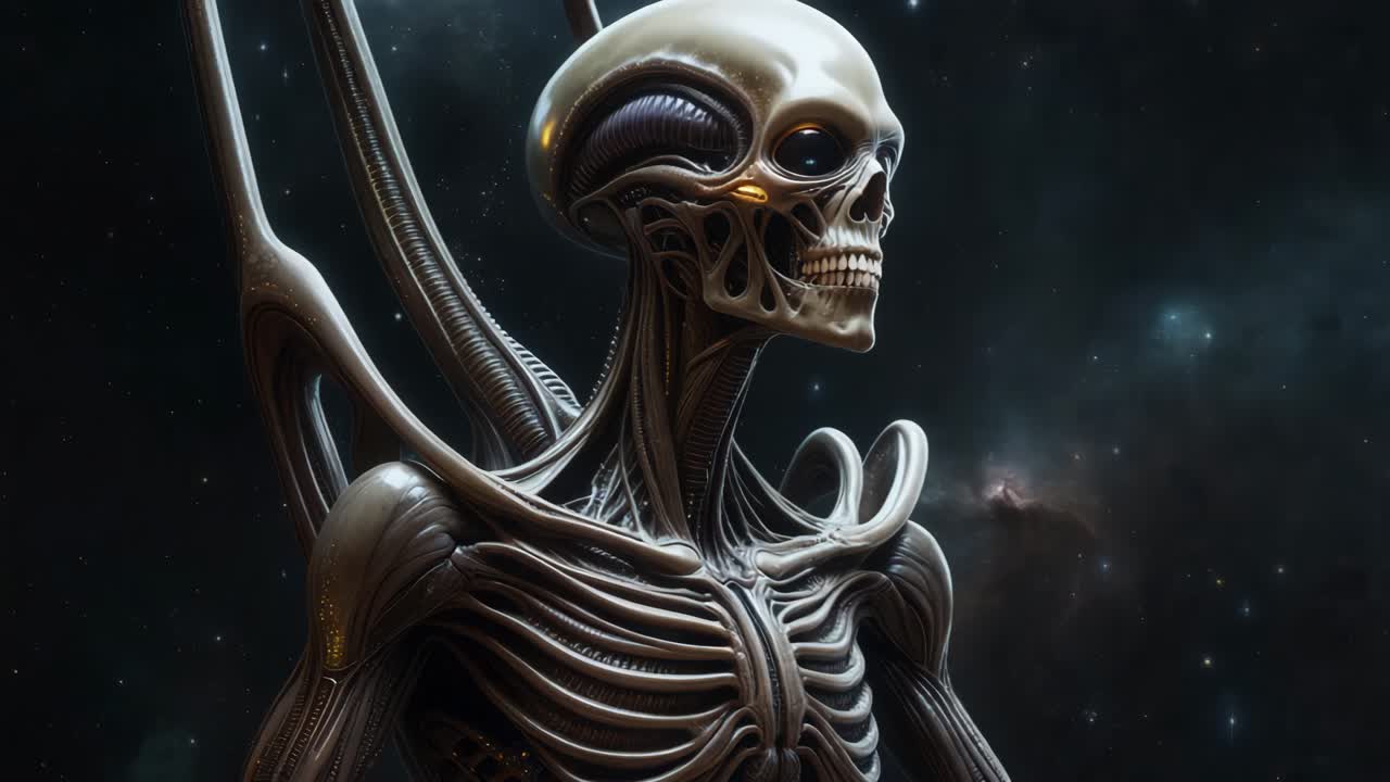 el arte de las criaturas alienígenas