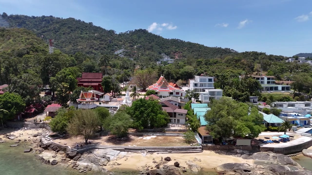 Chùa Đỏ (Wat Ratchathammaram) Koh Samui, Thái Lan