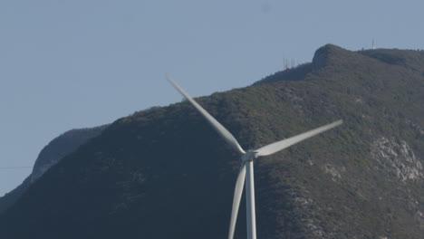 wind turbines, green technology, in a power plant in italy-13