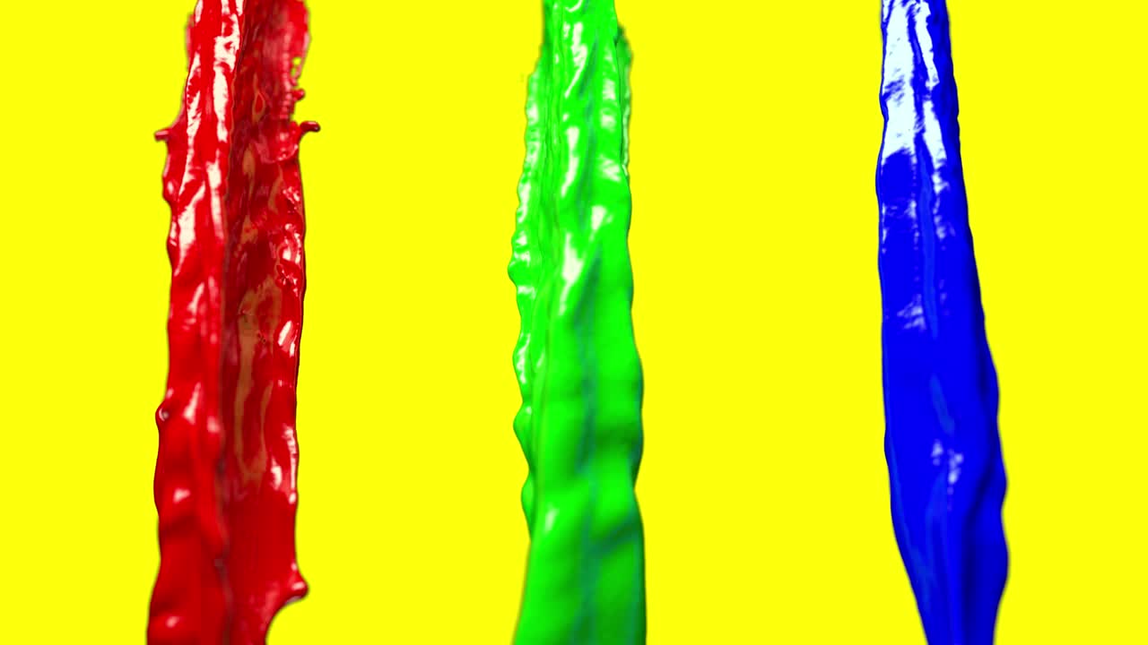 rgb 페인트 흐름