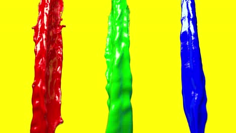 flujos de pintura rgb