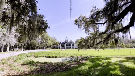 magnolia gardens through the live oaks