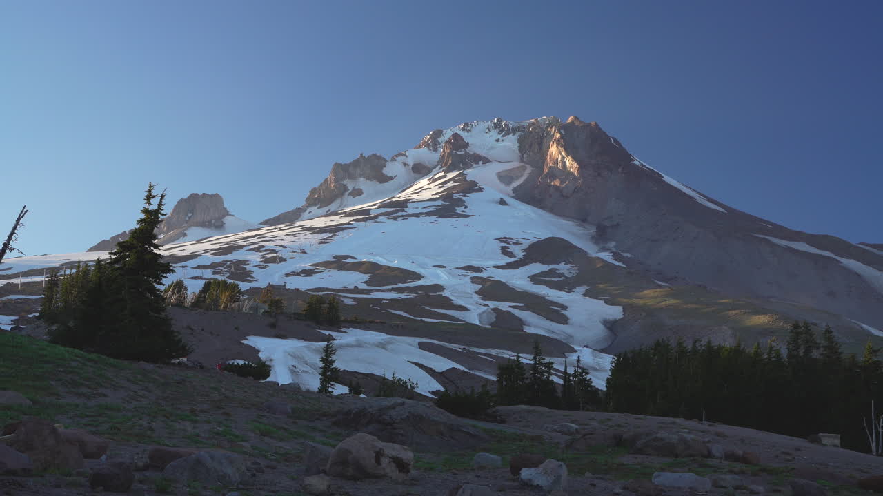 cumbre del monte hood oregon desde timberline lodge
