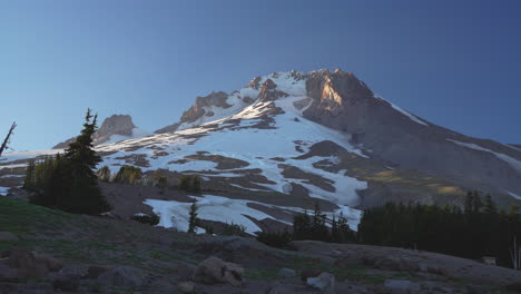 summit of mount hood oregon from timberline lodge